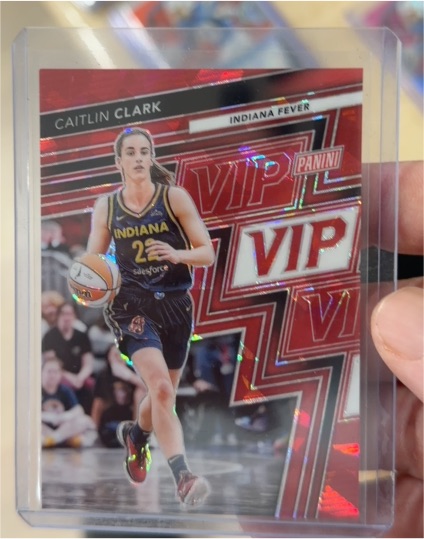 2025 Panini National VIP #1 Caitlin Clark — front