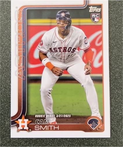 2025 Topps Update Series #US45 Cam Smith — front