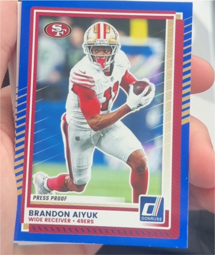 2025 Donruss #249 Brandon Aiyuk — front
