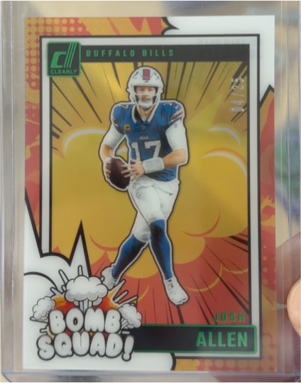 2024 Donruss Bomb Squad #13 Josh Allen — front