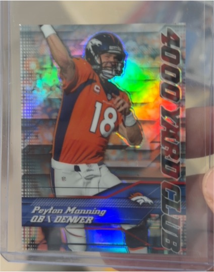 2014 Topps 4000 Yard Club #3 Peyton Manning — front