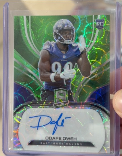2021 Panini Spectra #271 Odafe Oweh — front