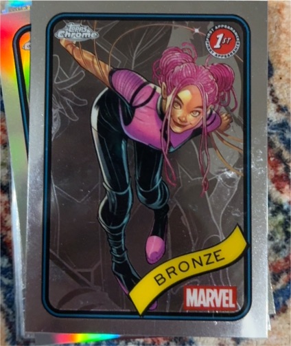 2025 Topps Chrome Marvel #190 Bronze — front