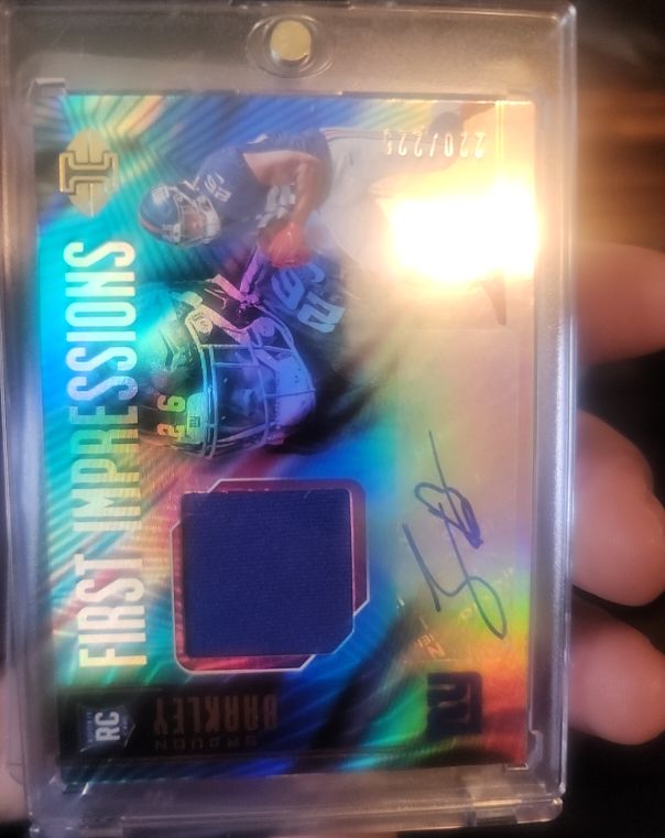 2018 Panini Illusions First Impressions #FI-SB Saquon Barkley — front