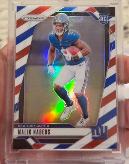 2024 Panini Prizm #370 Malik Nabers — front