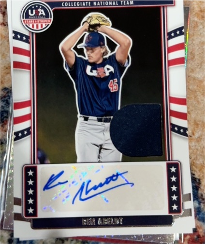 2024 Panini Stars and Stripes #NTS-BA Ben Abeldt — front