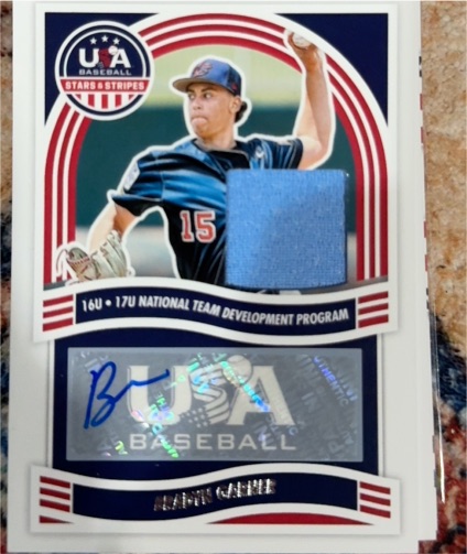 2024 Panini USA Stars and Stripes #NTS-BG Braden Gawlik — front