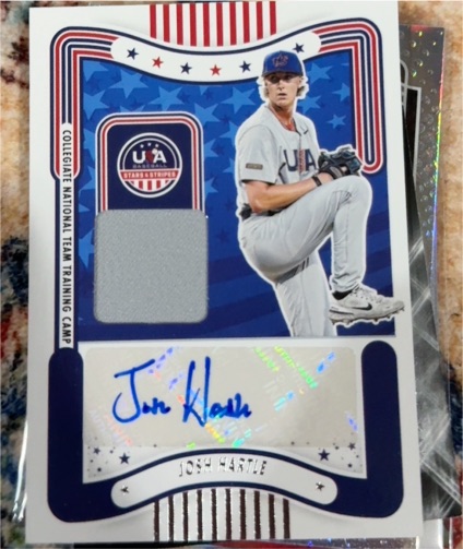 2024 Panini USA Stars & Stripes #SM-JH Josh Hartle — front