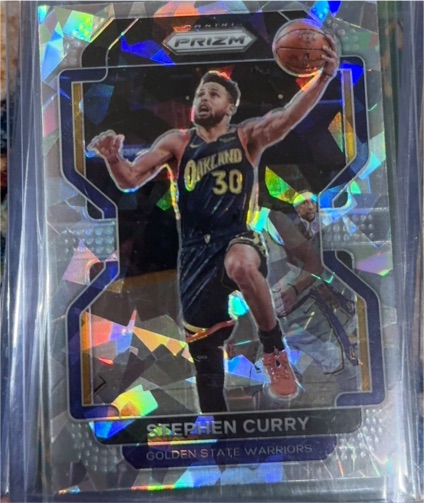 2021-22 Panini Prizm #154 Stephen Curry — front