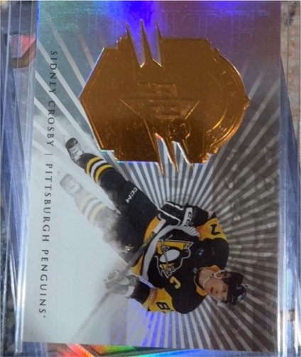 2024-25 Upper Deck SPx Finite Bronze #F-6 Sidney Crosby — front