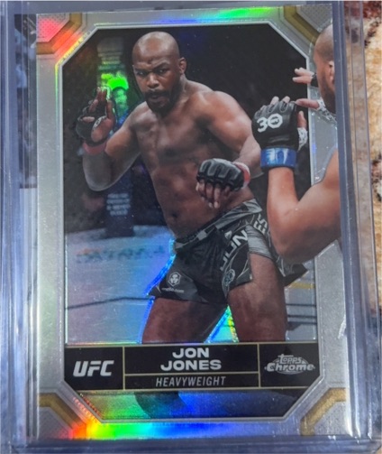 2024 Topps Chrome UFC #97 Jon Jones — front