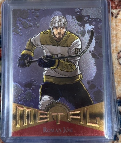 2022-23 SkyBox Metal Universe #RT-7 Roman Josi 2013 Retro — front