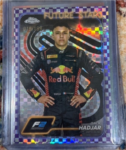2024 Topps Chrome Formula 1 #41 Isack Hadjar — front