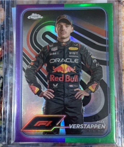 2024 Topps Chrome Formula 1 #1 Max Verstappen — front