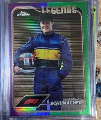 2024 Topps Chrome Formula 1 #187 Michael Schumacher — front