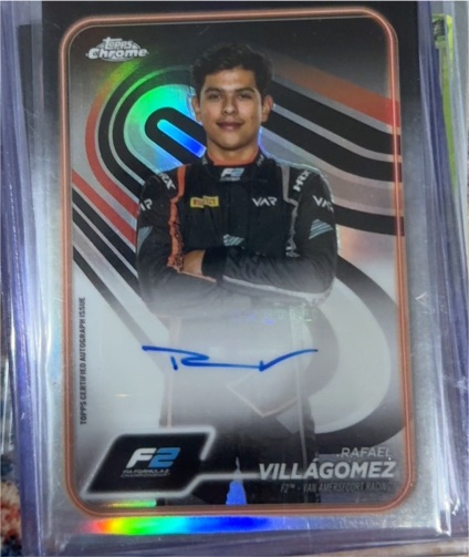 2024 Topps Chrome Formula 1 #CAC-VIL Rafael Villagomez — front