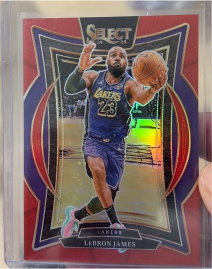 2024-25 Panini Select #54 LeBron James — front