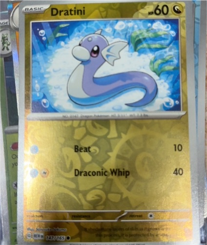 2023 Scarlet & Violet 151 #147 Dratini — front