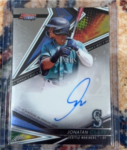 2022 Bowman's Best #B22-JC Jonatan Clase — front