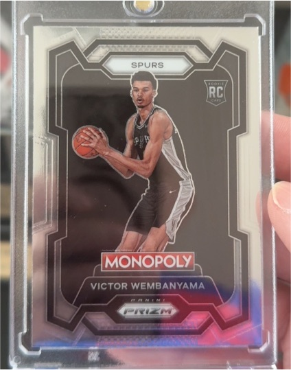 2023-24 Panini Prizm Monopoly #81 Victor Wembanyama — front