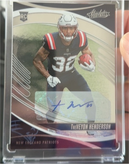 2025 Panini Absolute #188 TreVeyon Henderson — front