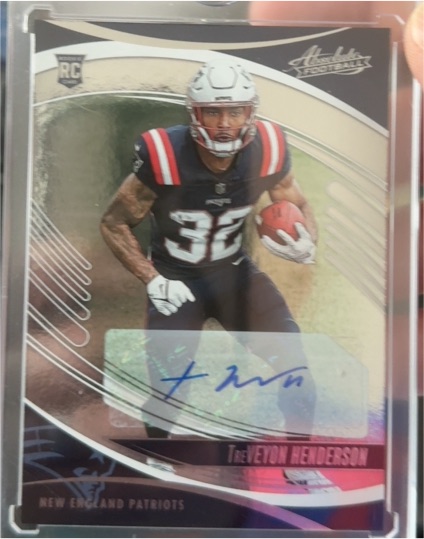 2025 Panini Absolute #188 TreVeyon Henderson — front