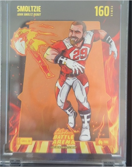 2026 Bo Jackson Battle Arena #GRILL-30 John Smoltz Debut Smoltzie — front