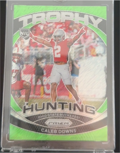 2025 Panini Prizm Trophy Hunting #TH-3 Caleb Downs — front