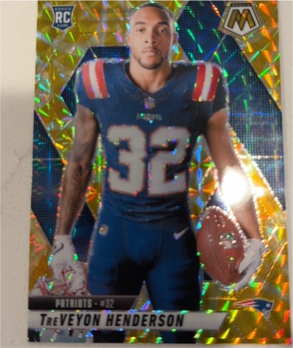 2025 Panini Mosaic #278 TreVeyon Henderson — front