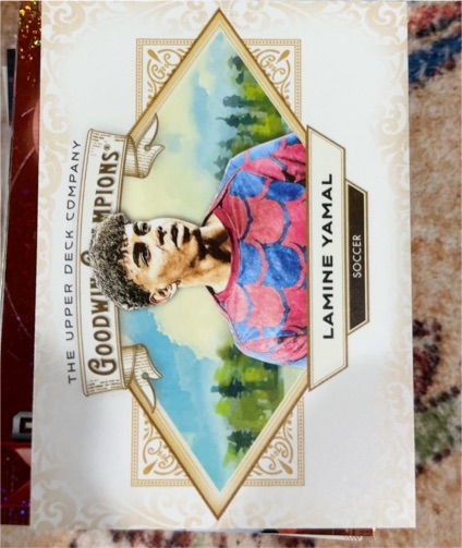 2025 Upper Deck Goodwin Champions #98 Lamine Yamal — front