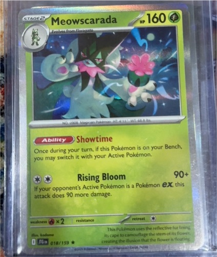 2024 Pokémon SV09: Journey Together #018 Meowscarada — front
