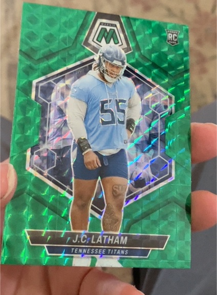 2024 Panini Mosaic #307 J.C. Latham — front