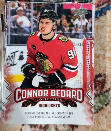 2023-24 Upper Deck Connor Bedard Collection Highlights #16 Connor Bedard — front