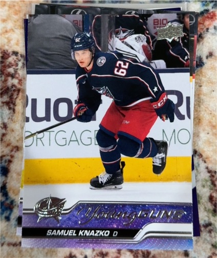 2023-24 Upper Deck Series 2 #483 Samuel Knazko — front