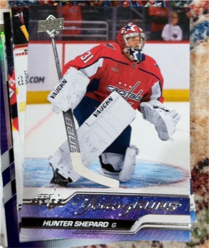 2023-24 Upper Deck Series 2 #491 Hunter Shepard — front