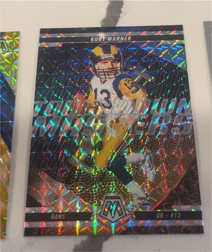 2025 Panini Mosaic Touchdown Masters #19 Kurt Warner — front
