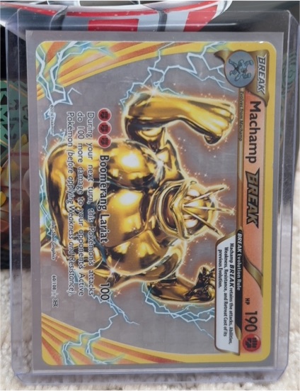 2016 Pokémon XY Evolutions #60 Machamp BREAK — front