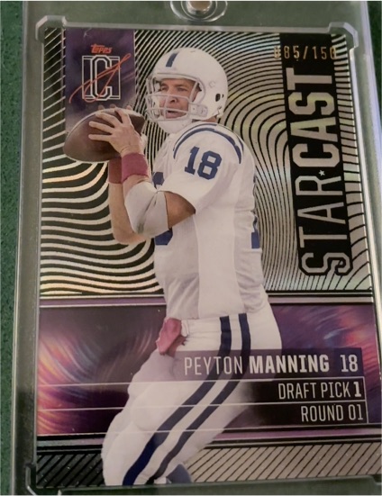 2024 Topps Signature Class #SC-7 Peyton Manning Star Cast — front