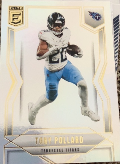2025 Donruss Elite #21 Tony Pollard — front