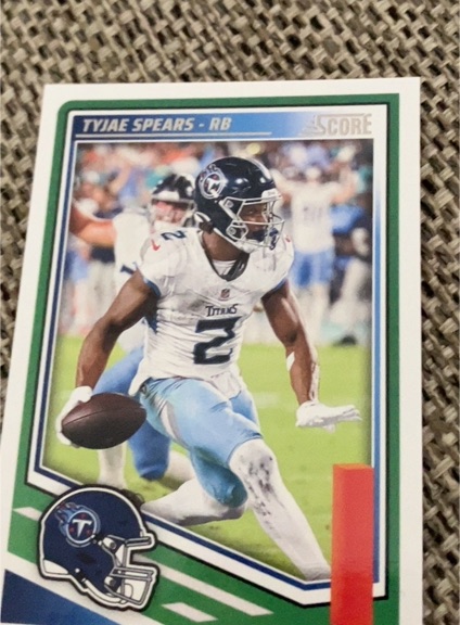 2025 Panini Score #46 Tyjae Spears — front
