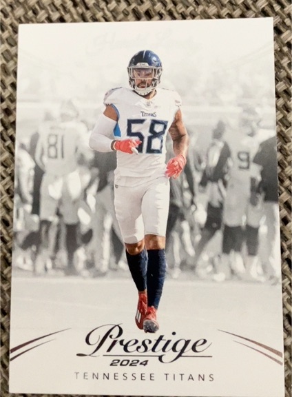 2024 Panini Prestige #289 Harold Landry — front