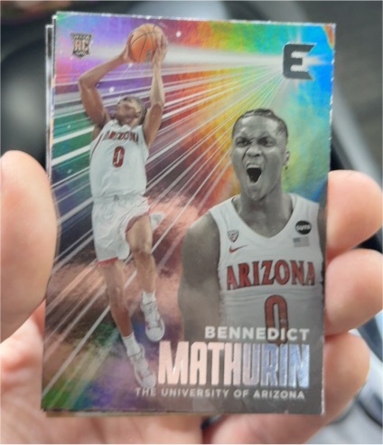 2022 Panini Chronicles Draft Picks Essentials #3 Bennedict Mathurin — front