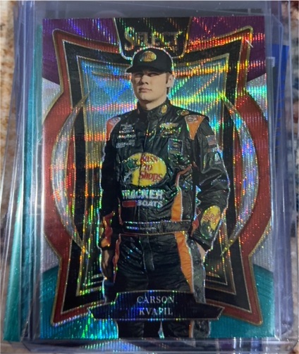 2025 Panini Select NASCAR Grandstand #99 Carson Kvapil — front