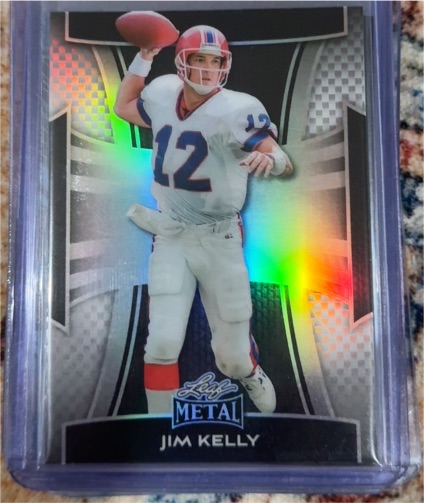 2025 Leaf Metal #12 Jim Kelly — front
