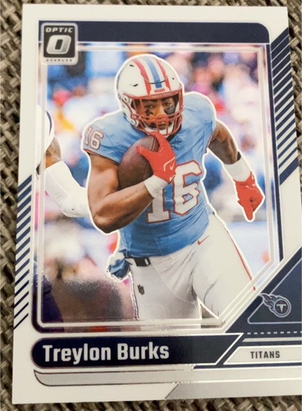 2024 Donruss Optic #193 Treylon Burks — front