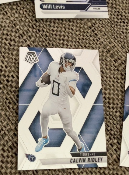 2020 Panini Mosaic #10 Calvin Ridley — front