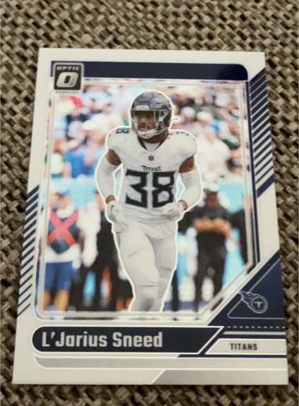 2024 Donruss Optic #38 L'Jarius Sneed — front