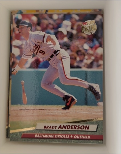 1992 Fleer Ultra #301 Brady Anderson — front
