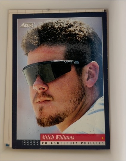 1994 Score #217 Mitch Williams — front