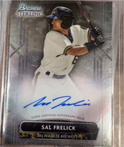 2022 Bowman Sterling #PA-SF Sal Frelick — front